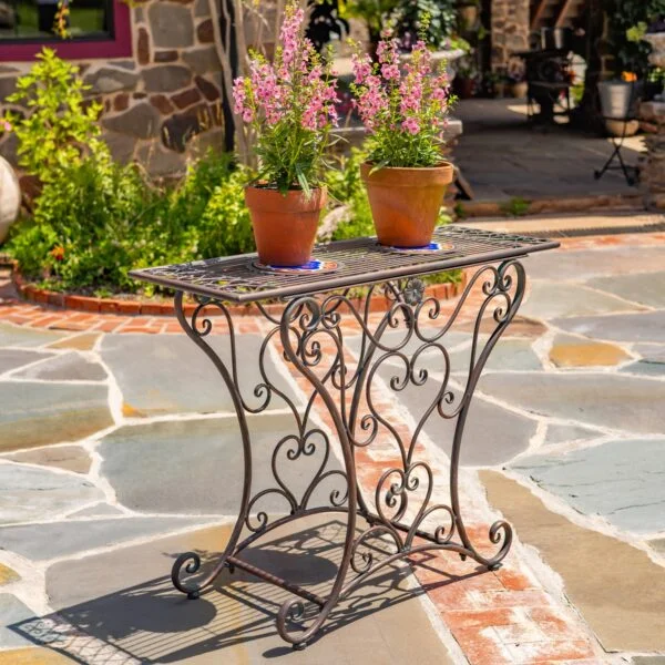 43" Santorini Mosaic Console Table