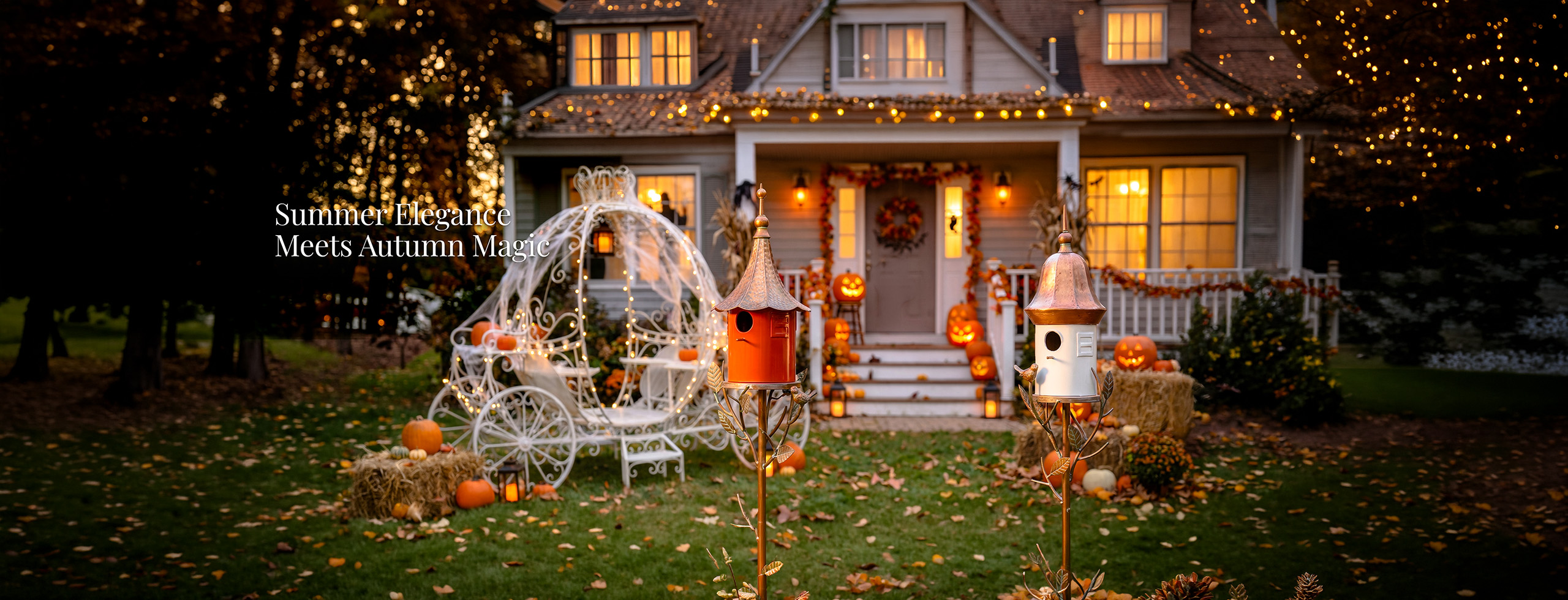 Summer Elegance Meets Autumn Magic